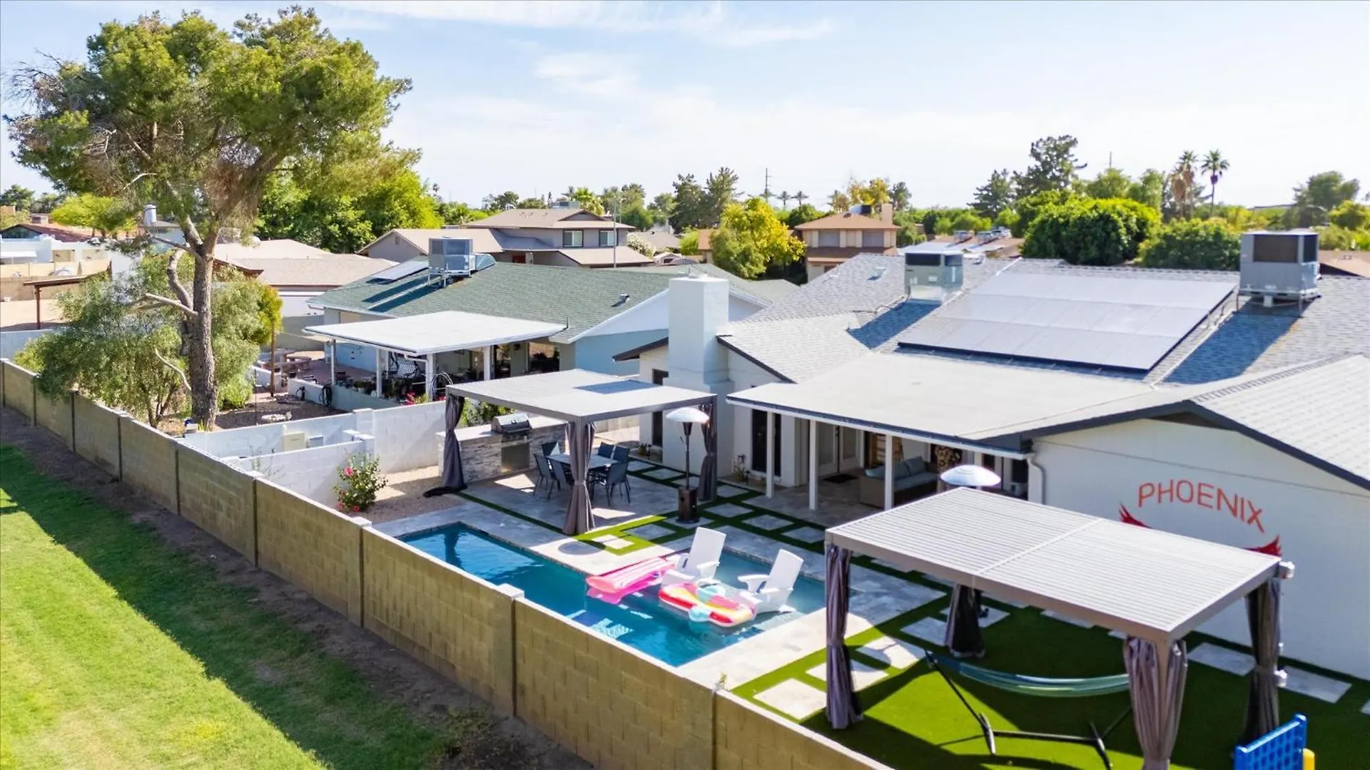 Villa 4 Br-Sleeps 10-Heated Private Pool-Fire Pit-Games Phoenix Stati Uniti
