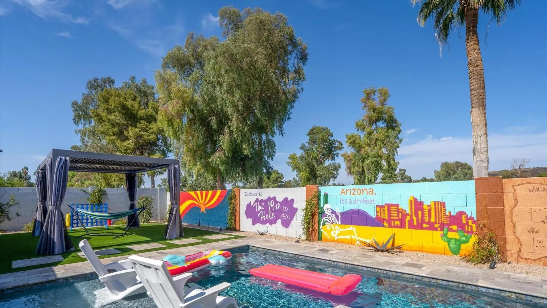Villa 4 Br-Sleeps 10-Heated Private Pool-Fire Pit-Games Phoenix Stati Uniti