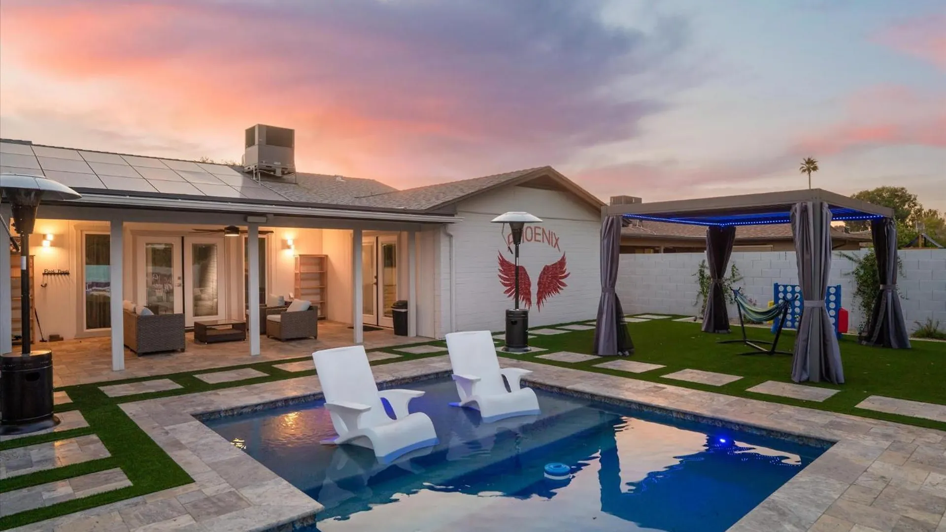 Casa vacanze Villa 4 Br-Sleeps 10-Heated Private Pool-Fire Pit-Games Phoenix